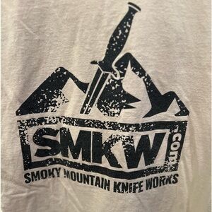 Smoky Mountain Knife Works t-shirt size XL in GUC